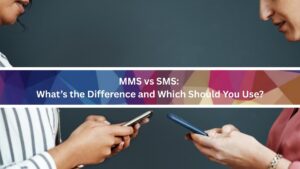 Teo women communicating using mobile phone and discuss on MMS vs SMS